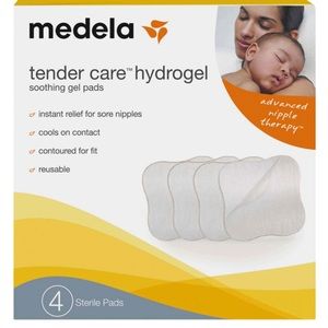 Medela® Tender Care Hydro Gel Soothing Gel Pads, 4 Pads